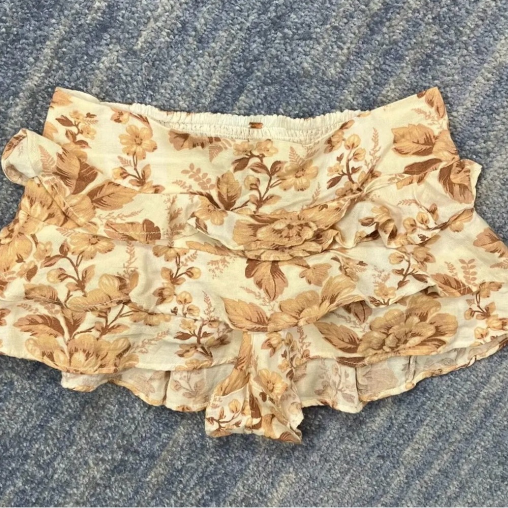 Free People Ruffle Skort shorts